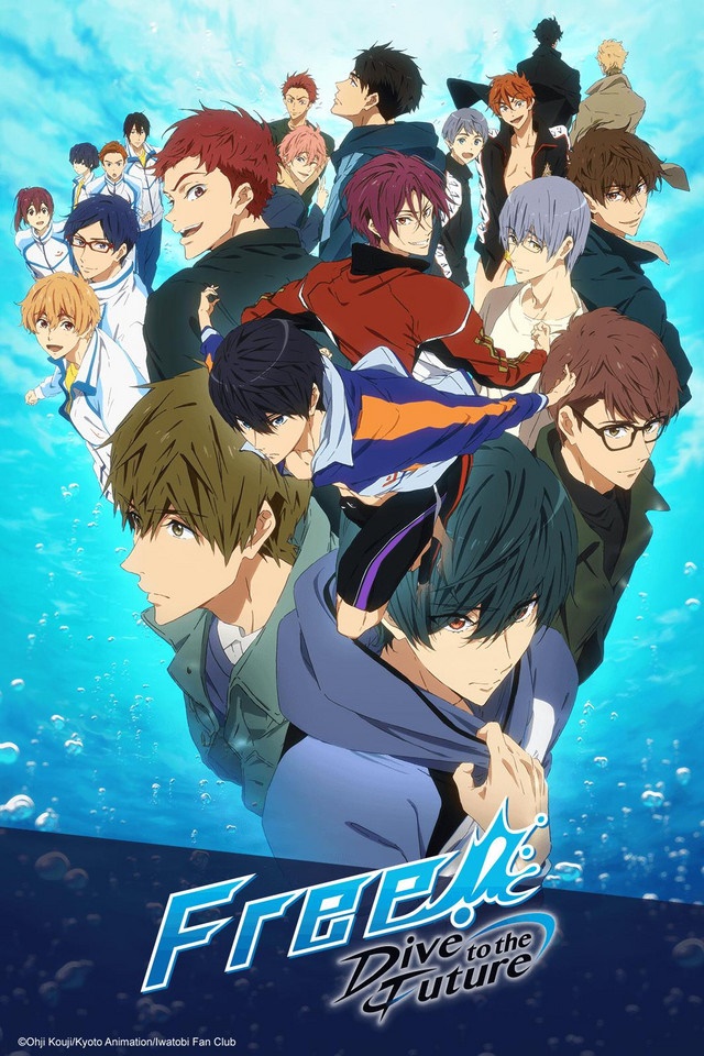 Haru vs Rin  Free! Iwatobi Swim Club (Dublado) 