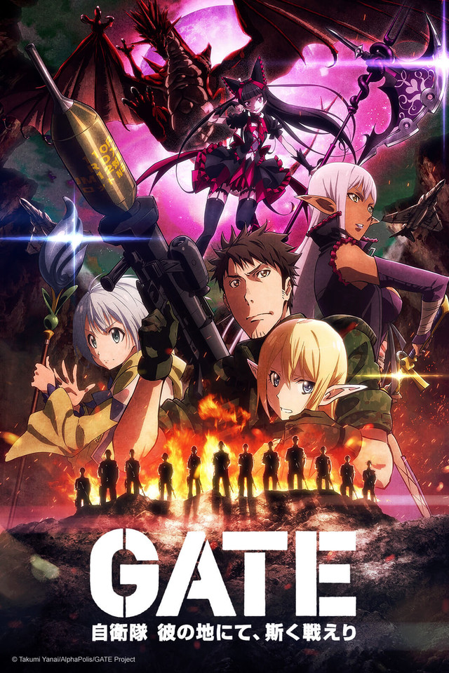 Assistir Gate: Jieitai Kanochi nite, Kaku Tatakaeri (GATE) - Todos os  Episódios