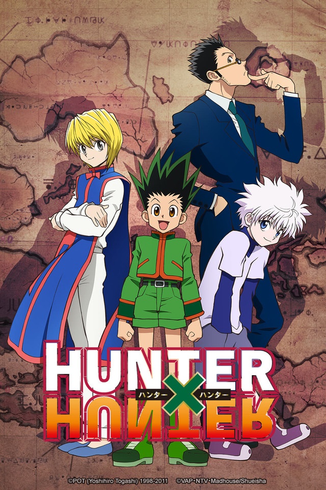 Esta é ordem correta para assistir ao anime e filmes de Hunter x